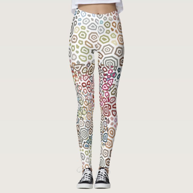 Experimentell mönster 6 leggings (Framsida)