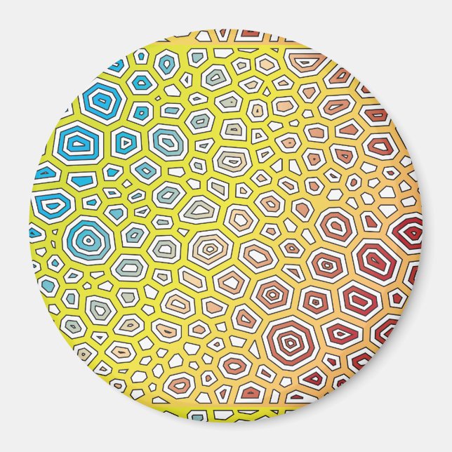 Experimentell mönster 8 magnet (Framsidan)