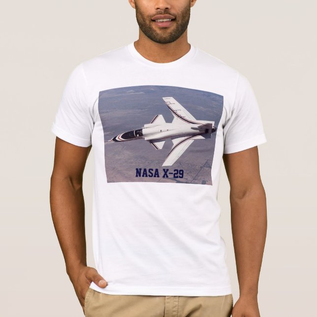 EXPERIMENTELL NASA X-29 T-SHIRT (Framsida)