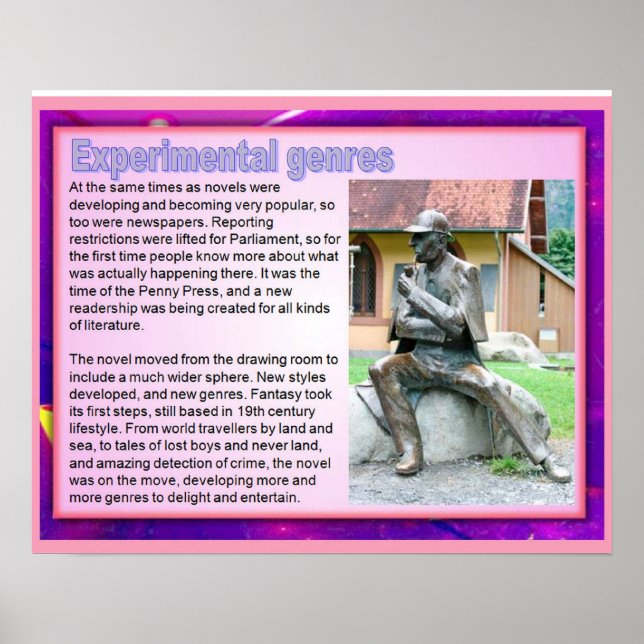 Experimentella gener poster (Framsidan)