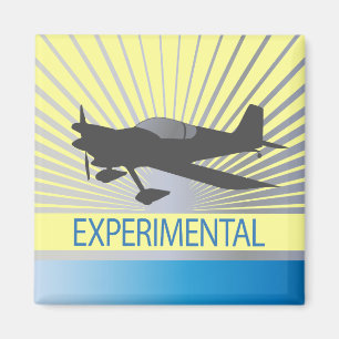 Experimentellt flygplan magnet