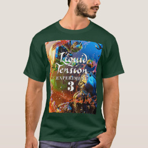 experimentellt vätskespänning 3 t shirt