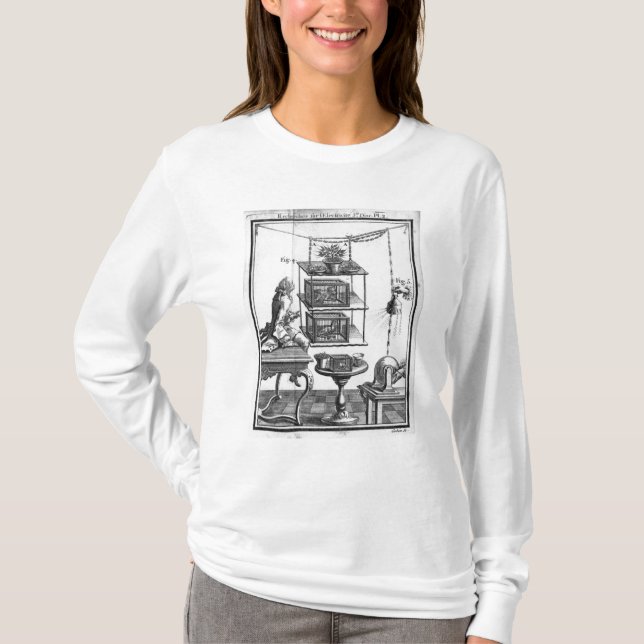 Experimentera med elektricitet t shirt (Framsida)