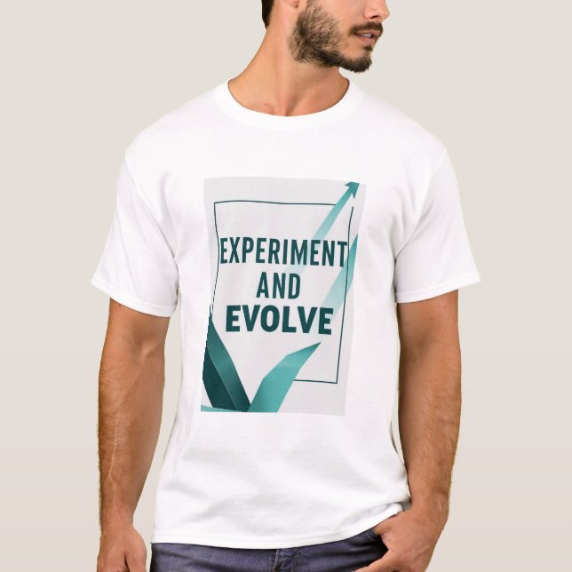 Experimentera och utvecklas alternativ 2 t shirt (Framsida)
