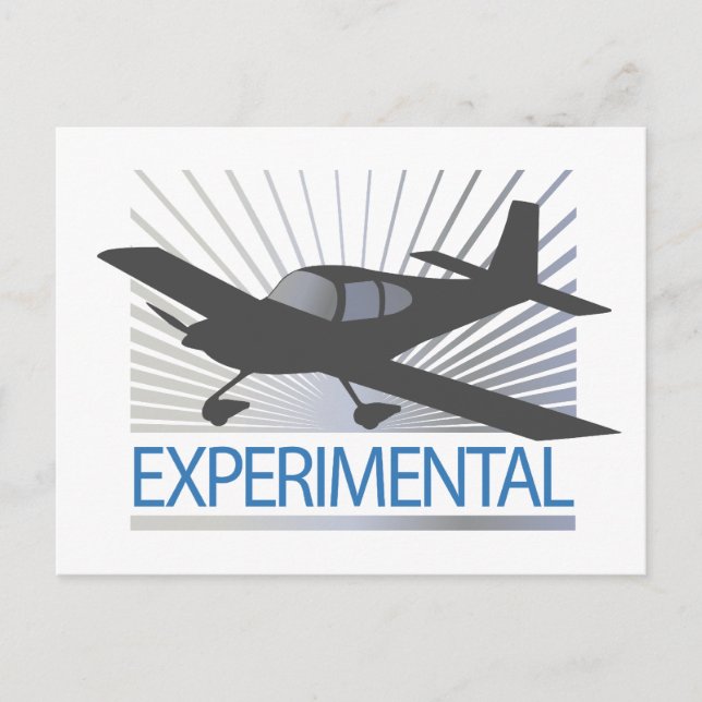 Experimentflygplanet Vinge Vykort (Framsida)