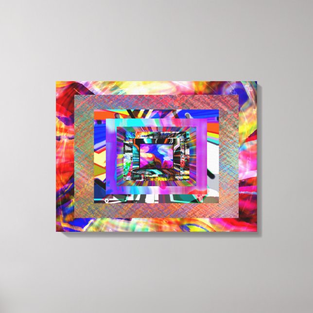 Experimentnummer 2 canvastryck (Framsida)