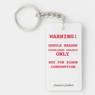 Experimentsubjekt Keychain