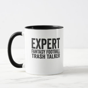 Expert Fantasy Football Sopor Talker Funny Gift Mugg