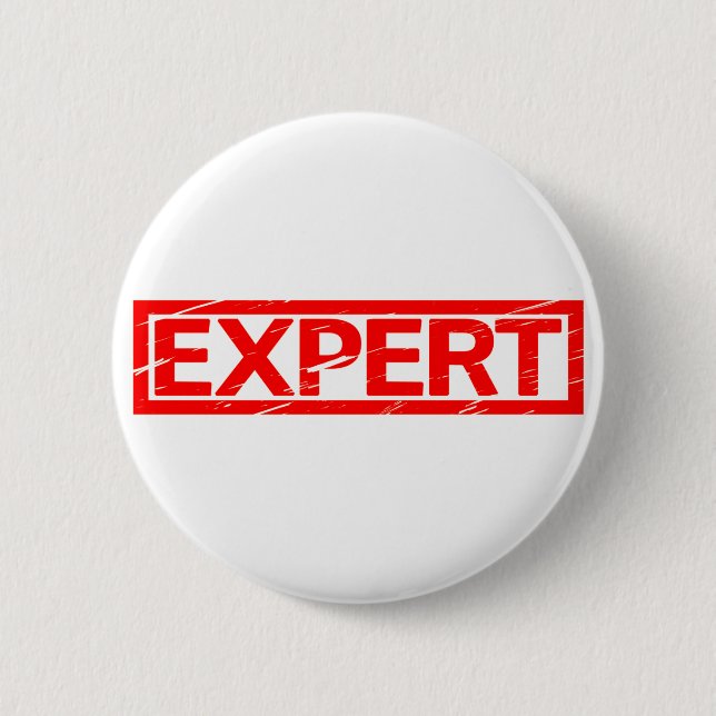 Expert Frimärke Knapp (Framsida)
