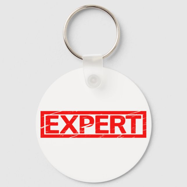 Expert Frimärke Nyckelring (Framsida)