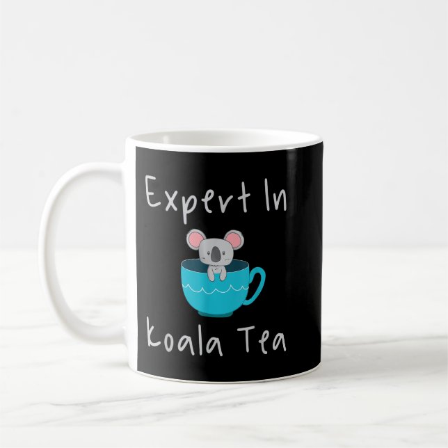 Expert i Koala Tea Pun Quality Control Manager Sp Kaffemugg (Vänster)