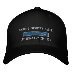 Expert Infantry-märke Broderad Keps