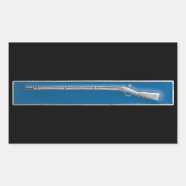 Expert Infantry-märke Rektangulärt Klistermärke (Framsida)