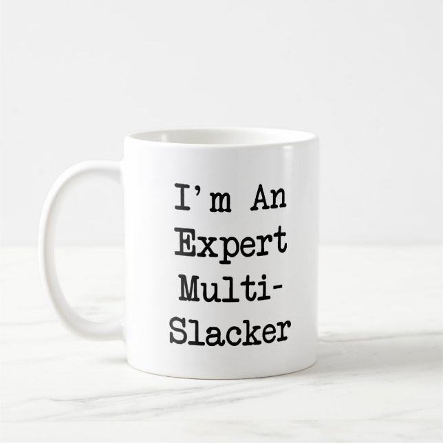 Expert Multi-Slacker Mugg - White (Vänster)