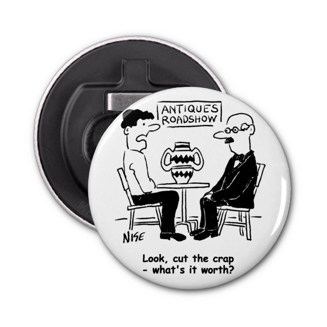 Expert på antikviteter. Vad är det värt att värder Flasköppnare (Framsidan)