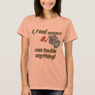 Expert på fiskeredskap t shirt