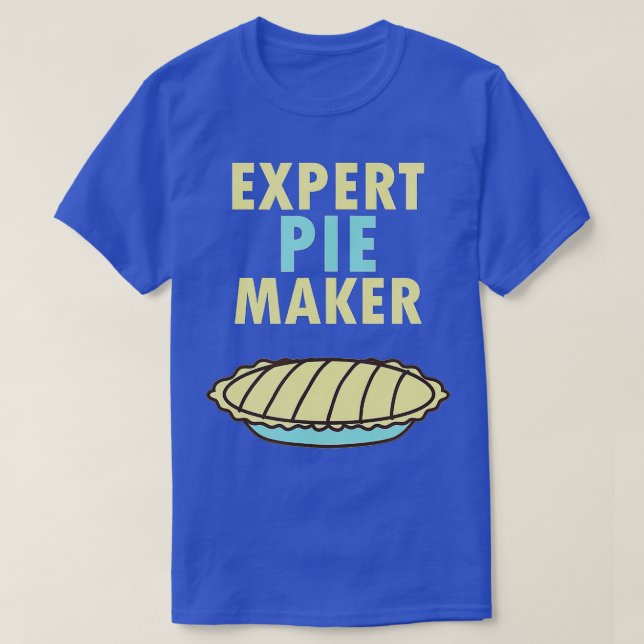 Expert Paj Maker Dessert Baked Goods T Shirt (Design framsida)