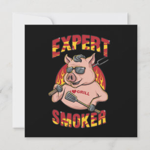 Expert Rökare Barbecue Party: s grilltid Inbjudningar