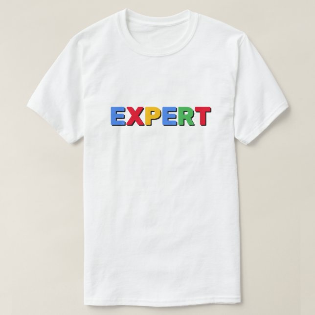 Expert™ T-shirt (Design framsida)