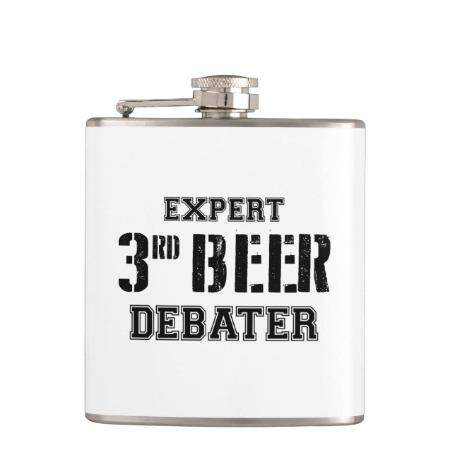Expert Tredje Beer Debater Fickplunta (Framsidan)