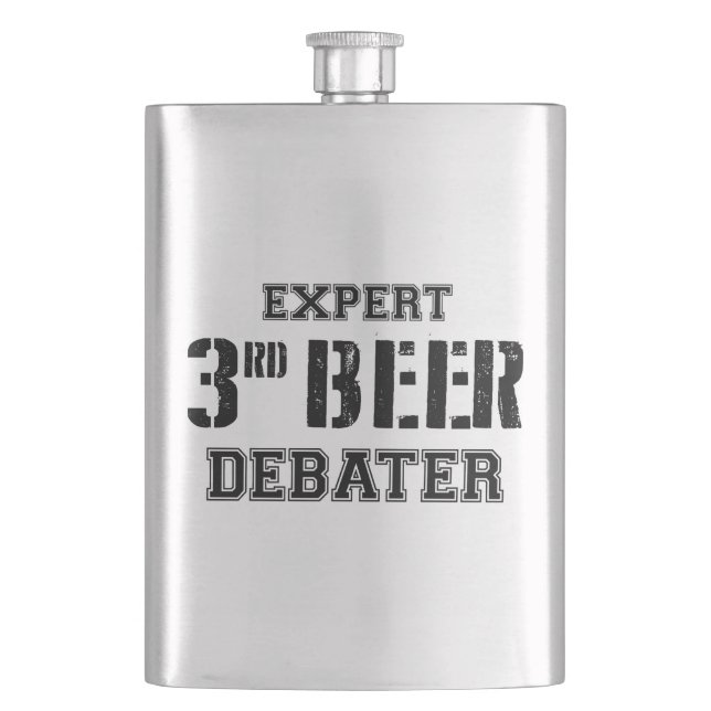 Expert Tredje Beer Debater Fickplunta (Framsidan)