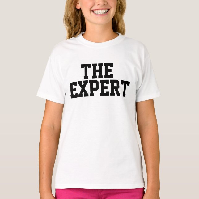 EXPERT-tröjor T-shirt (Framsida)