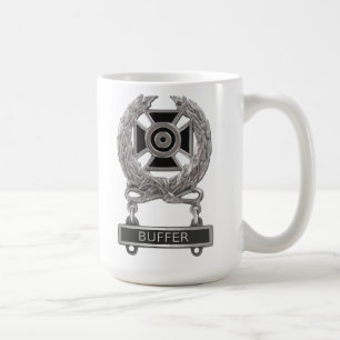 Expertbuffertmärke Kaffemugg
