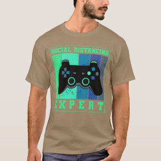 Expertdatormedarbetare på SOCIALT DISTANSERANDE Ro T Shirt