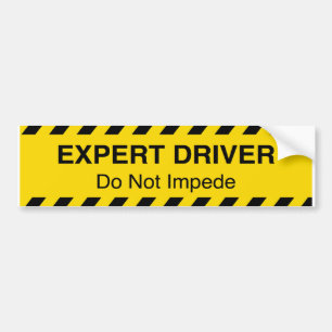 Expertdrivrutinsmärkning Bildekal