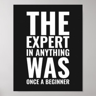 Experten på allt   Motiverande Poster