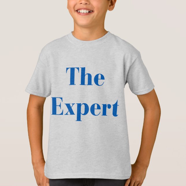 "Experten" - Trump T-shirt (Framsida)