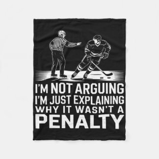 Explaining Why It Wasn't A Penalty I Ice Hockey Pl Fleecefilt