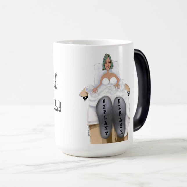 Explantat Breast Implantat Awareness Coffe Mugg (Framsida höger)