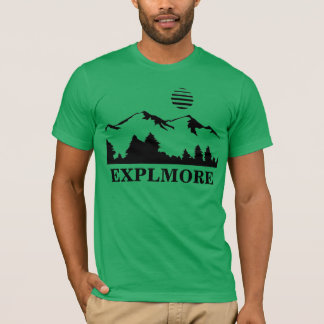 EXPLMORE-manar T-tröja T Shirt