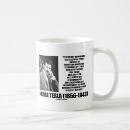Exploatera en vattenfallsol det Tesla för energi Kaffemugg