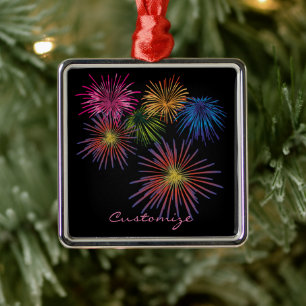 Explodera Fireworks Thunder_Cove Ceramic Ornament