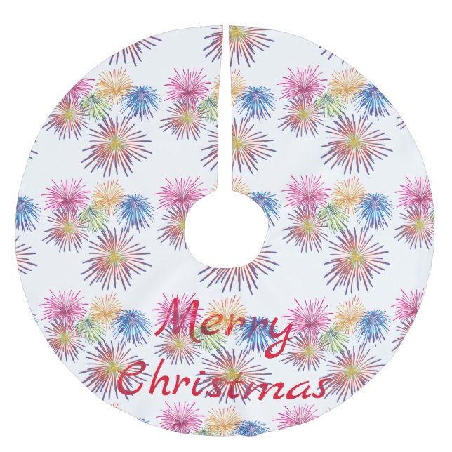 Explodera Fireworks Thunder_Cove Julgransmatta Borstad Polyester (Framsidan)