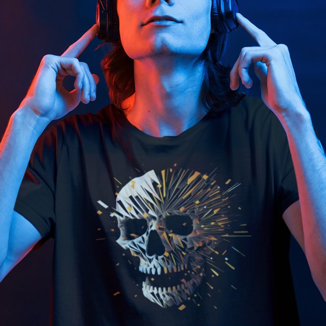 Exploderande Coola - Skal för uppackning av Abstra T Shirt (Skapare uppladdad)