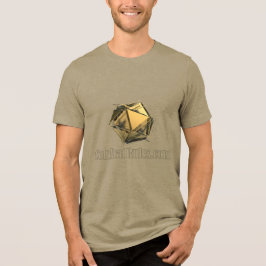 Exploderande D20-bella canvas tri-blend-tröja T Shirt