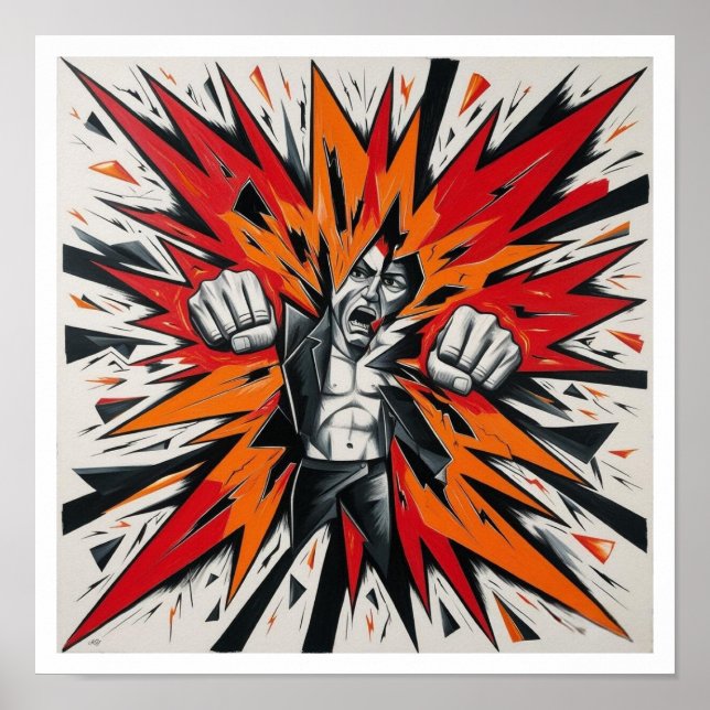 Exploderande ekosystem poster (Framsidan)