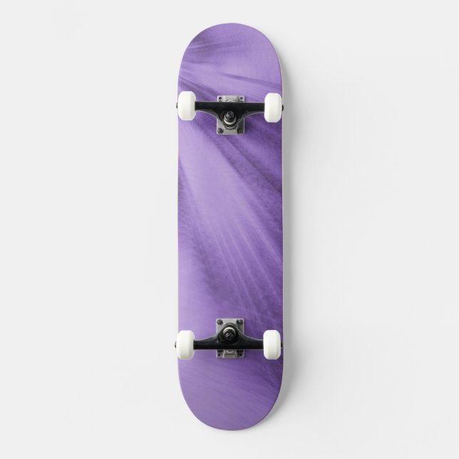 Exploderande lavender skateboard bräda 19,5 cm (Framsida)