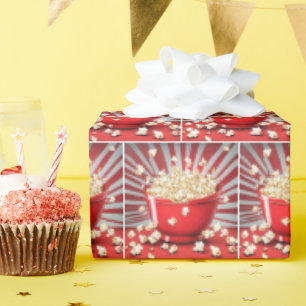Exploderande Popcorn Bowl Presentpapper