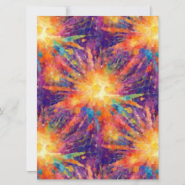 Exploderande stjärna inbjudningar