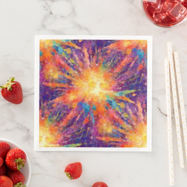 Exploderande stjärna pappersservett (Insitu)