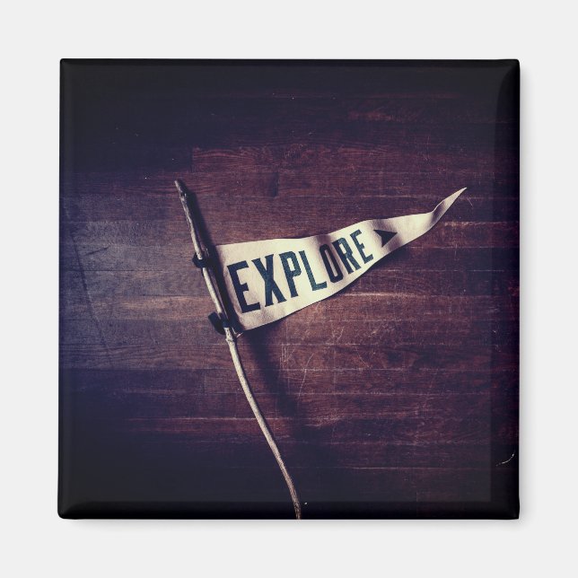 Explore - Adventure awaits Magnet (Framsidan)