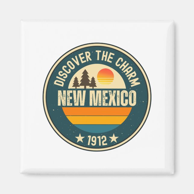 Explore New Mexico Designs For Every Lover  Magnet (Framsidan)
