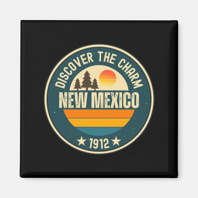 Explore New Mexico Designs For Every Lover  Magnet (Framsidan)