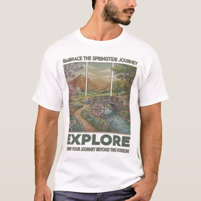 Explore T Shirt (Framsida)