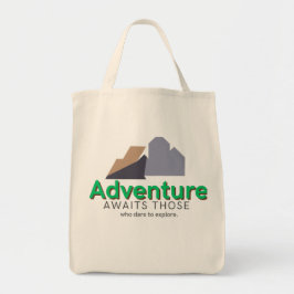 Explore The Adventure Tote Bag Tygkasse