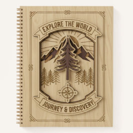 Explore the World Journey & Discovery Wood Carved